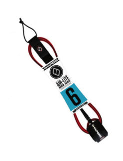 shapers-6-ft-competition-leash-air-lite-red-eisbach-leash